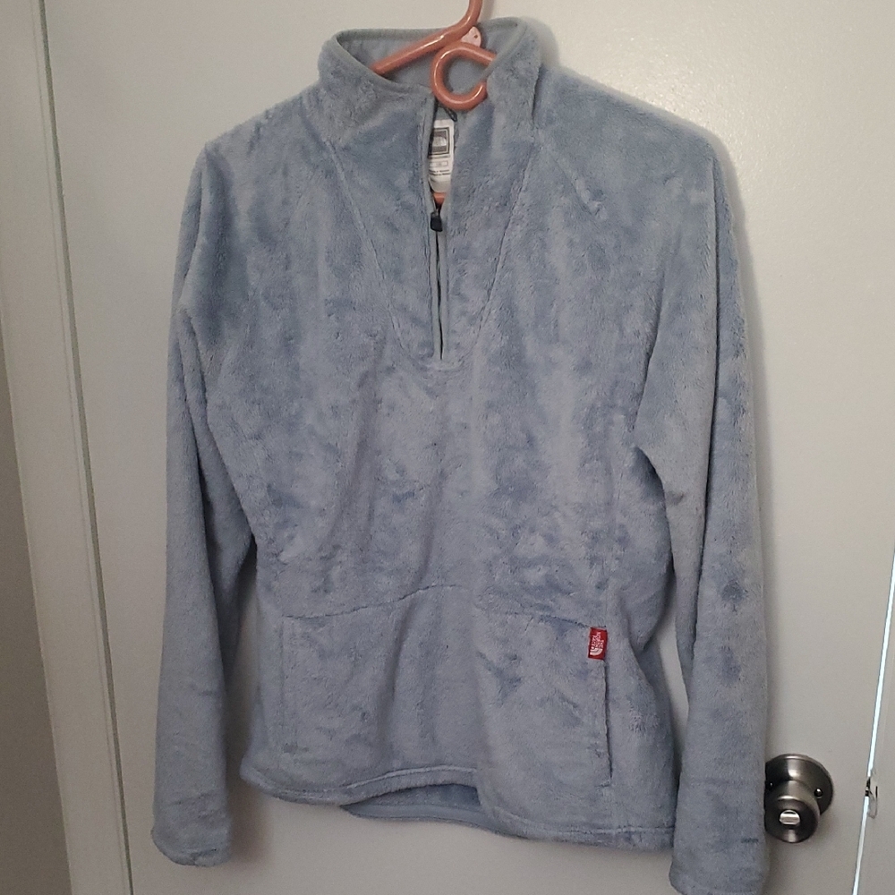 The North Face Light Blue Fleece Jacket